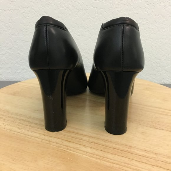 Acne Studios Aja Black Leather Heels - Picture 4 of 16
